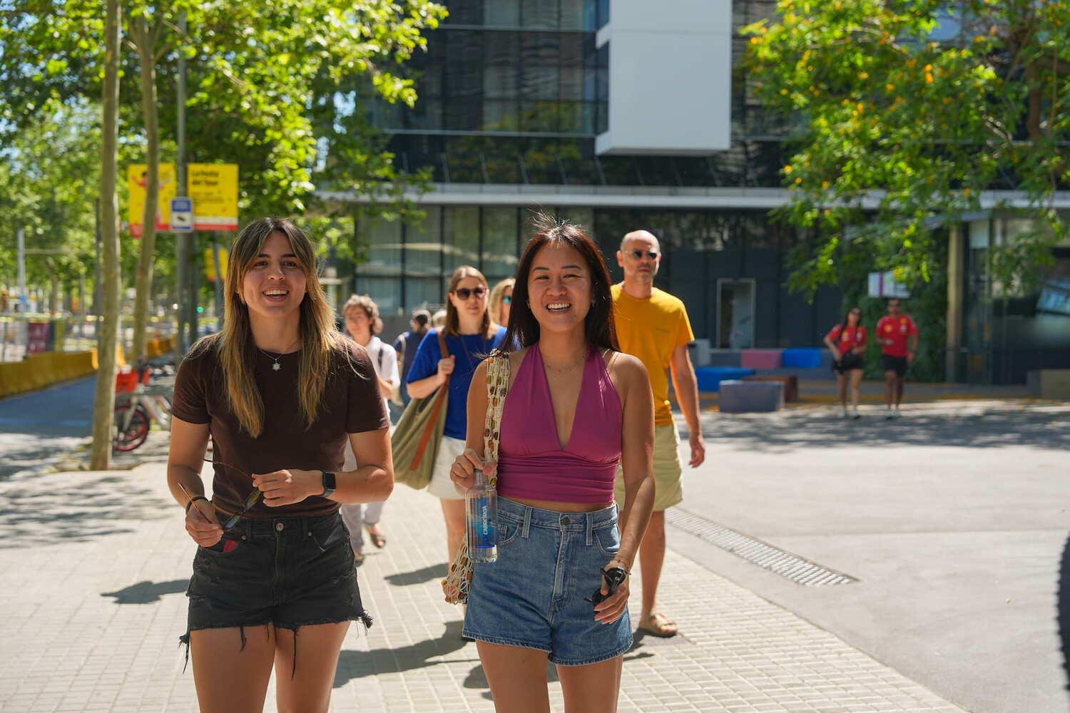 City walks at Blau