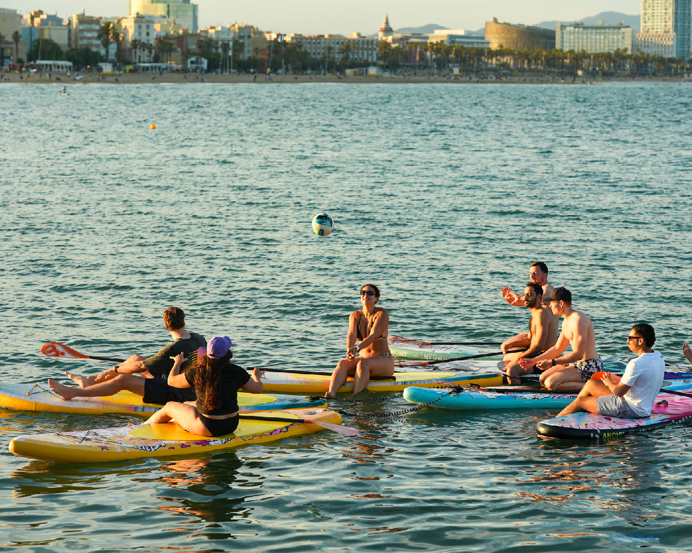 Paddle surf at Blau